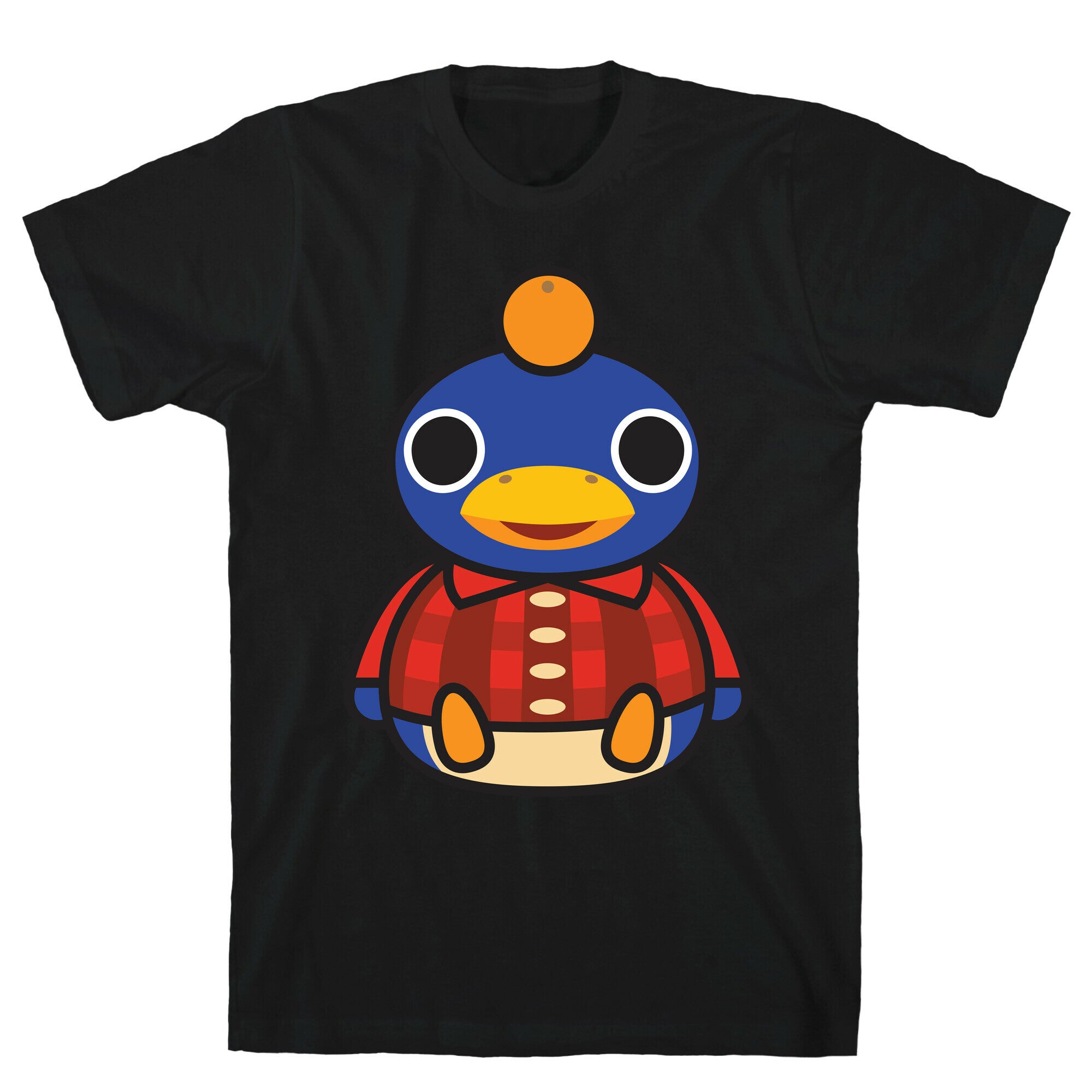 Roald Sitting With An Orange On His Head (Animal Crossing) T-Shirt